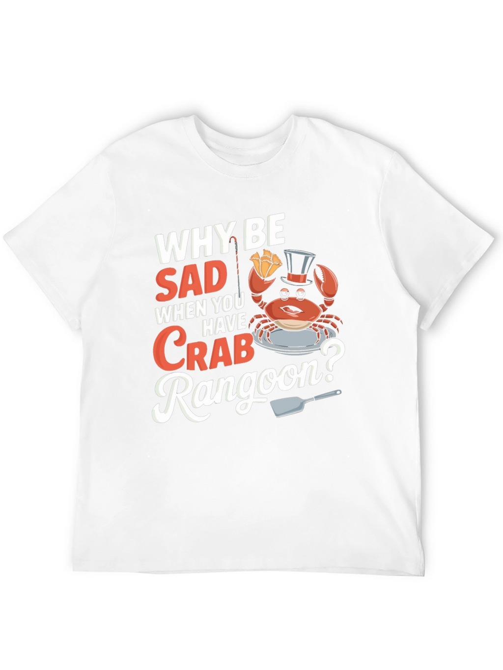 Funny Crab Rangoon T-Shirt - Foodie Tee