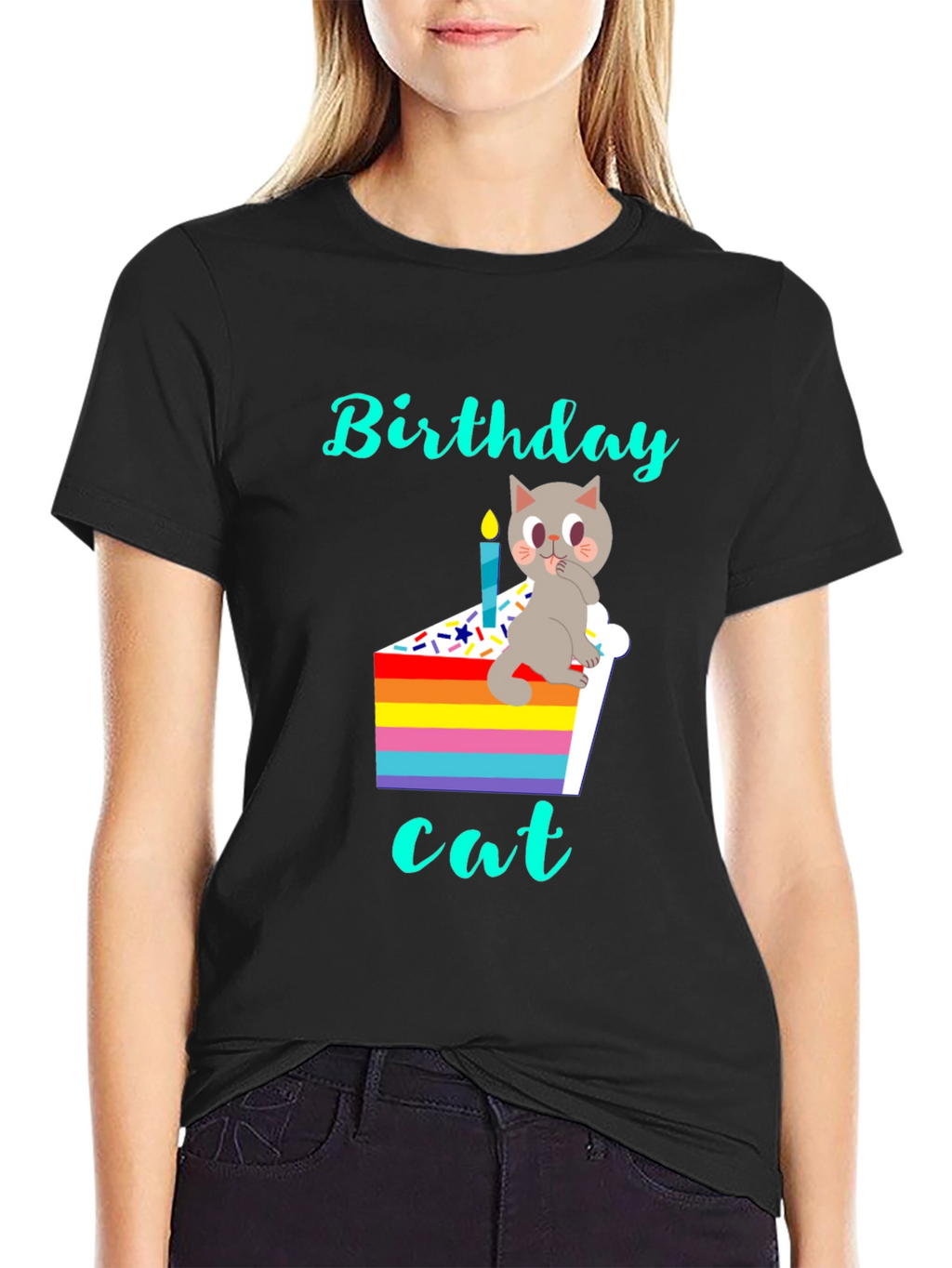 Birthday Cat T-Shirt
