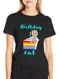 Birthday Cat T-Shirt