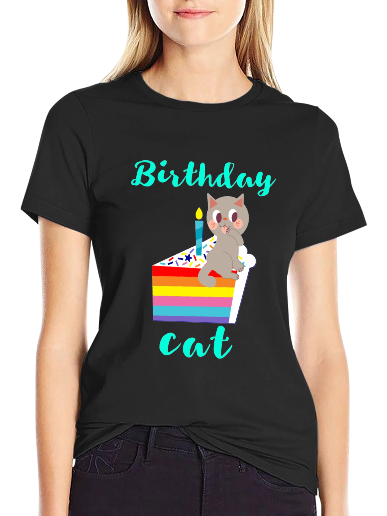 Birthday Cat T-Shirt