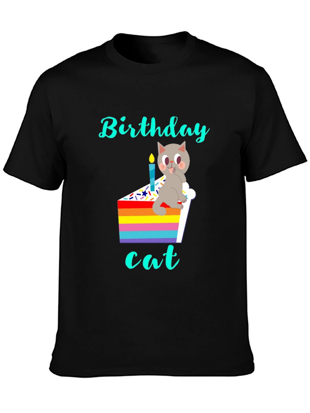Birthday Cat T-Shirt
