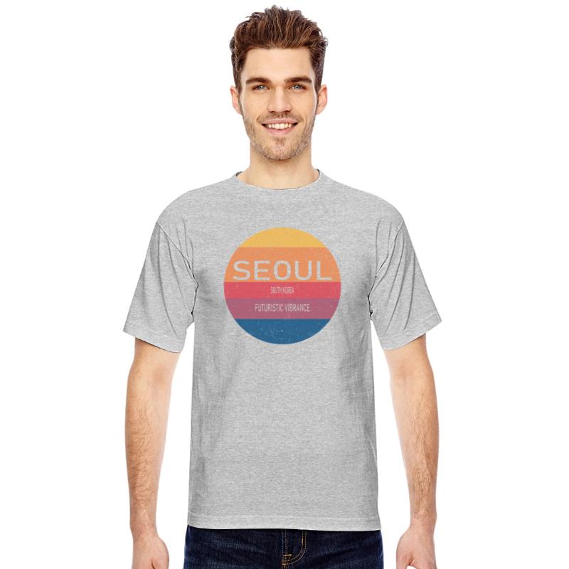 Seoul South Korea Futuristic Vibrance Souvenir