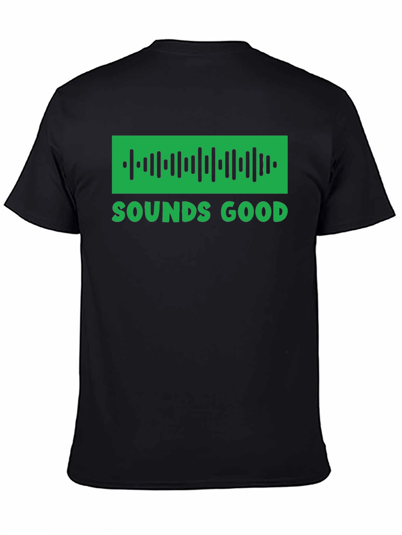 Sounds Good Spotify Code T-Shirt - Music Lover Tee