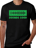 Sounds Good Spotify Code T-Shirt - Music Lover Tee