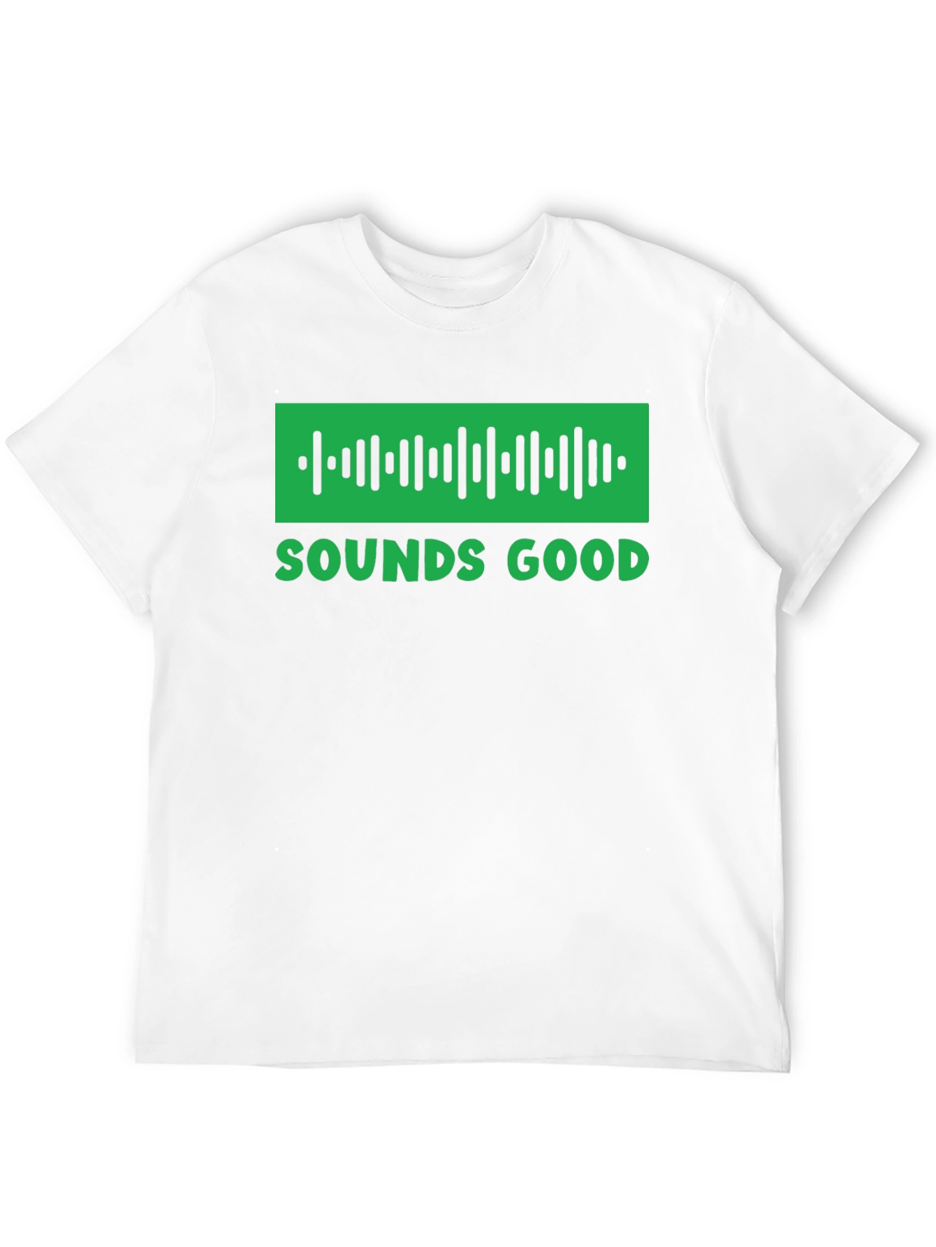 Sounds Good Spotify Code T-Shirt - Music Lover Tee