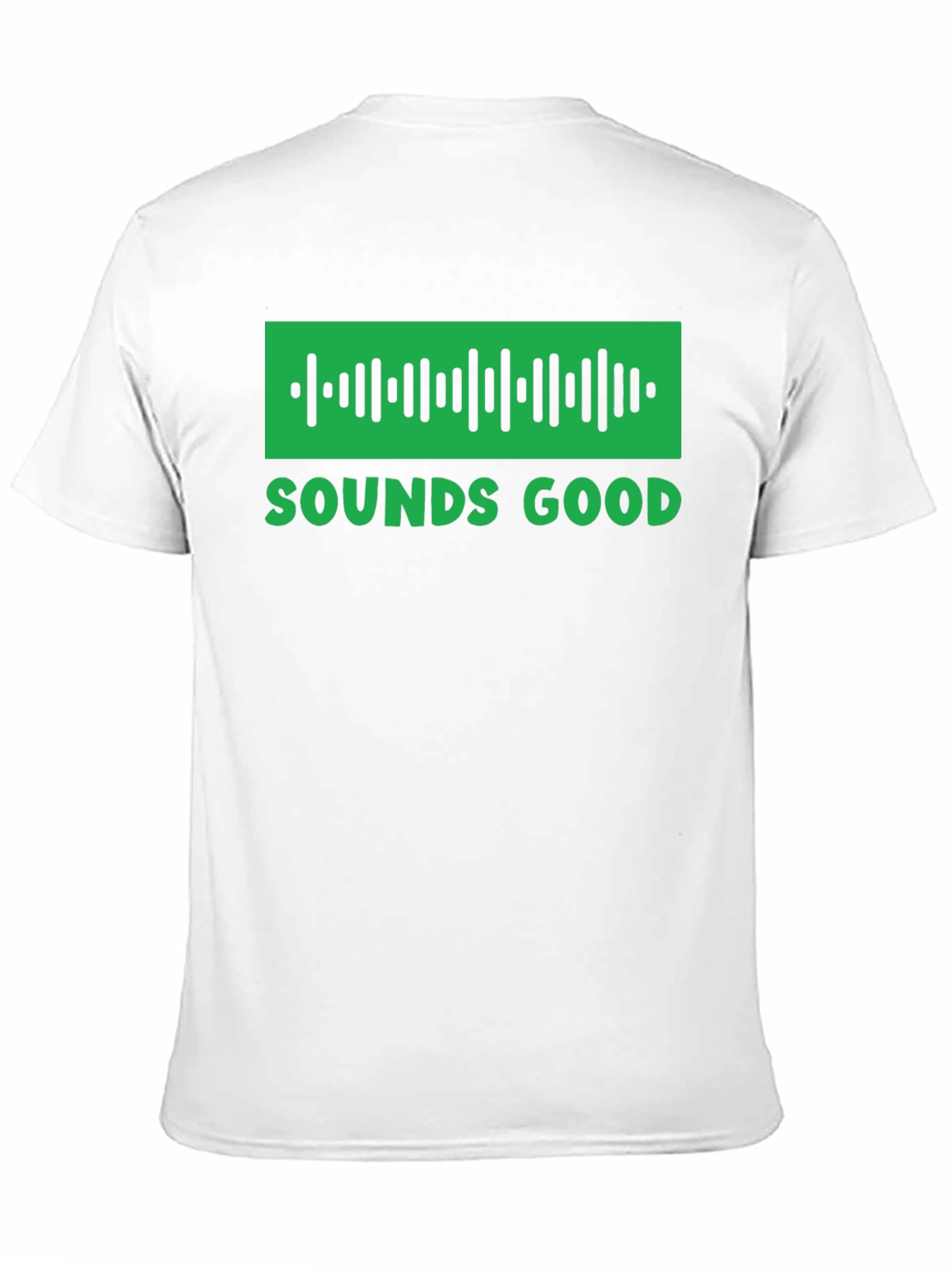 Sounds Good Spotify Code T-Shirt - Music Lover Tee