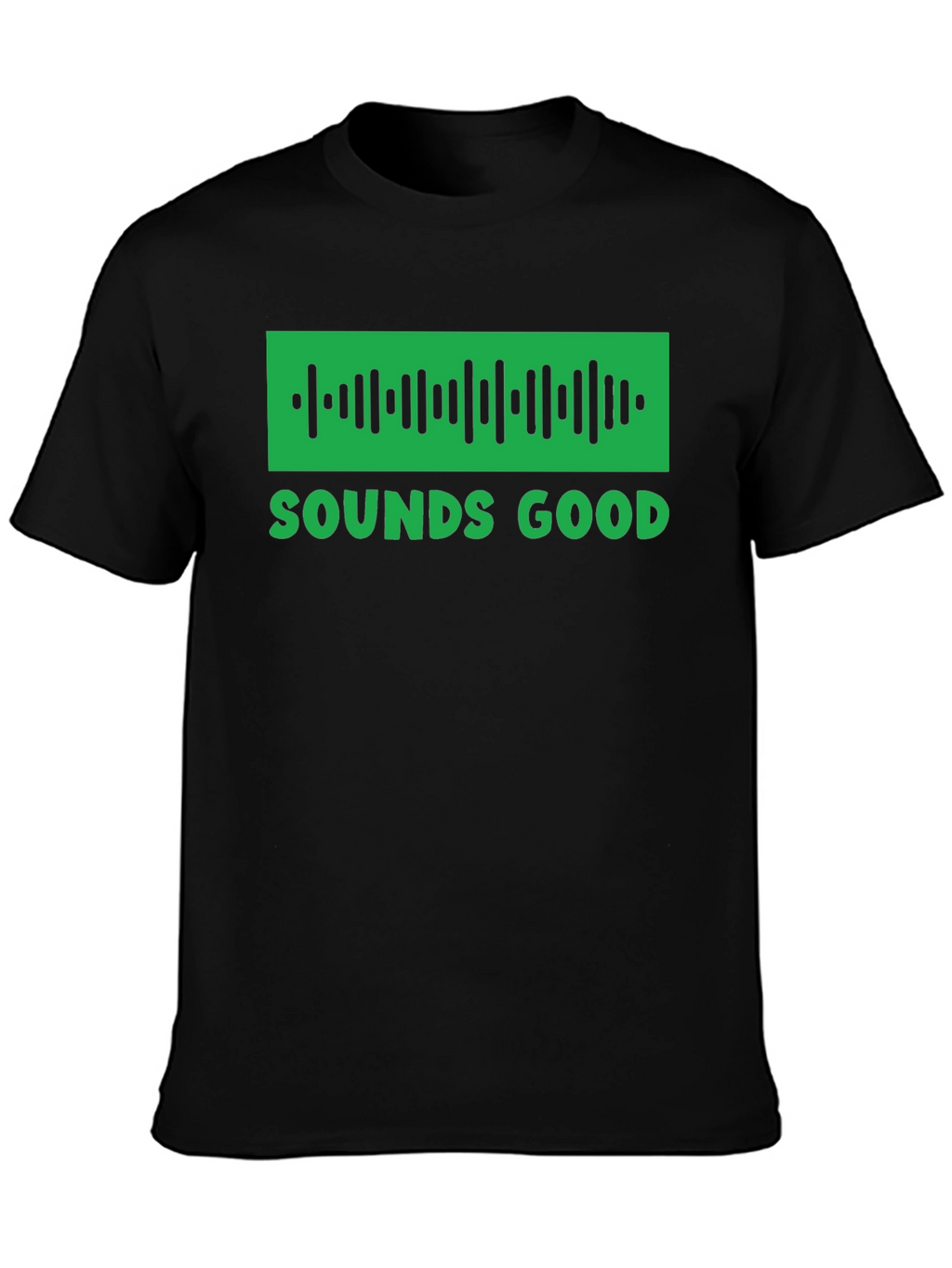 Sounds Good Spotify Code T-Shirt - Music Lover Tee