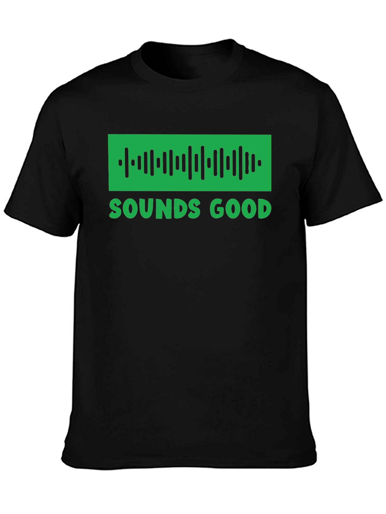 Sounds Good Spotify Code T-Shirt - Music Lover Tee