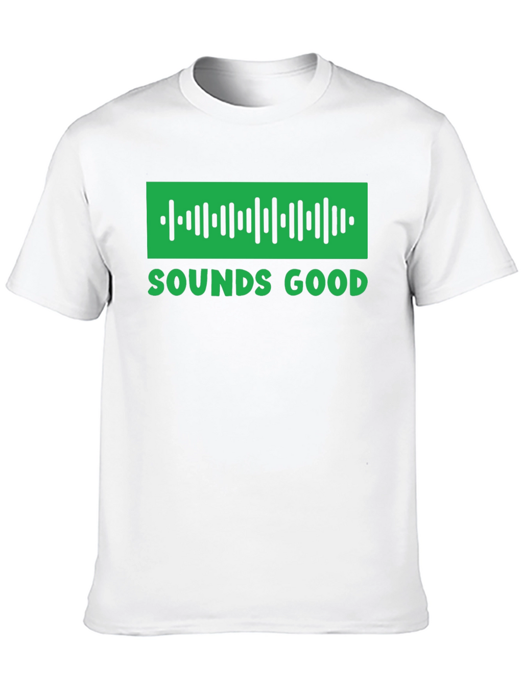 Sounds Good Spotify Code T-Shirt - Music Lover Tee