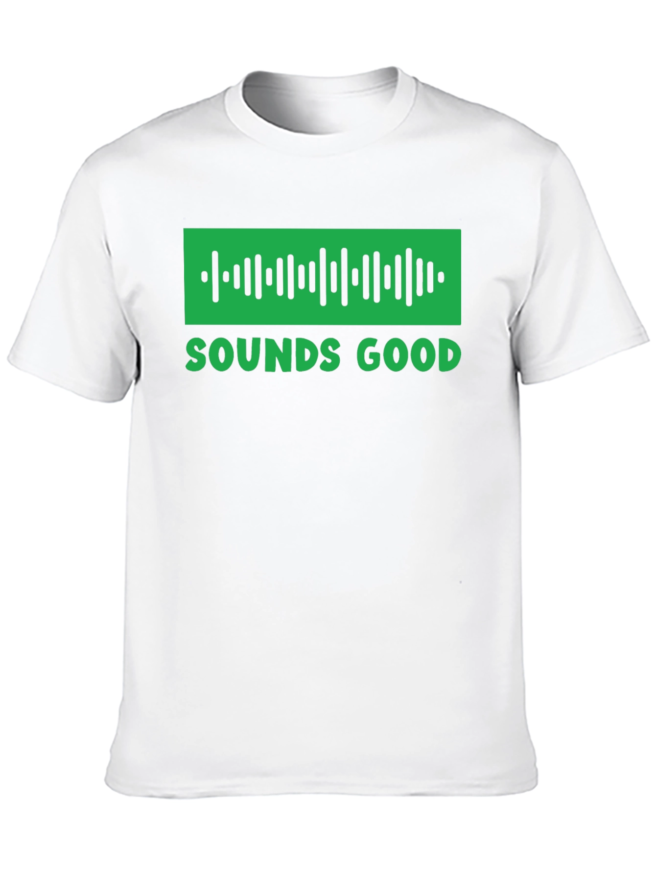 Sounds Good Spotify Code T-Shirt - Music Lover Tee