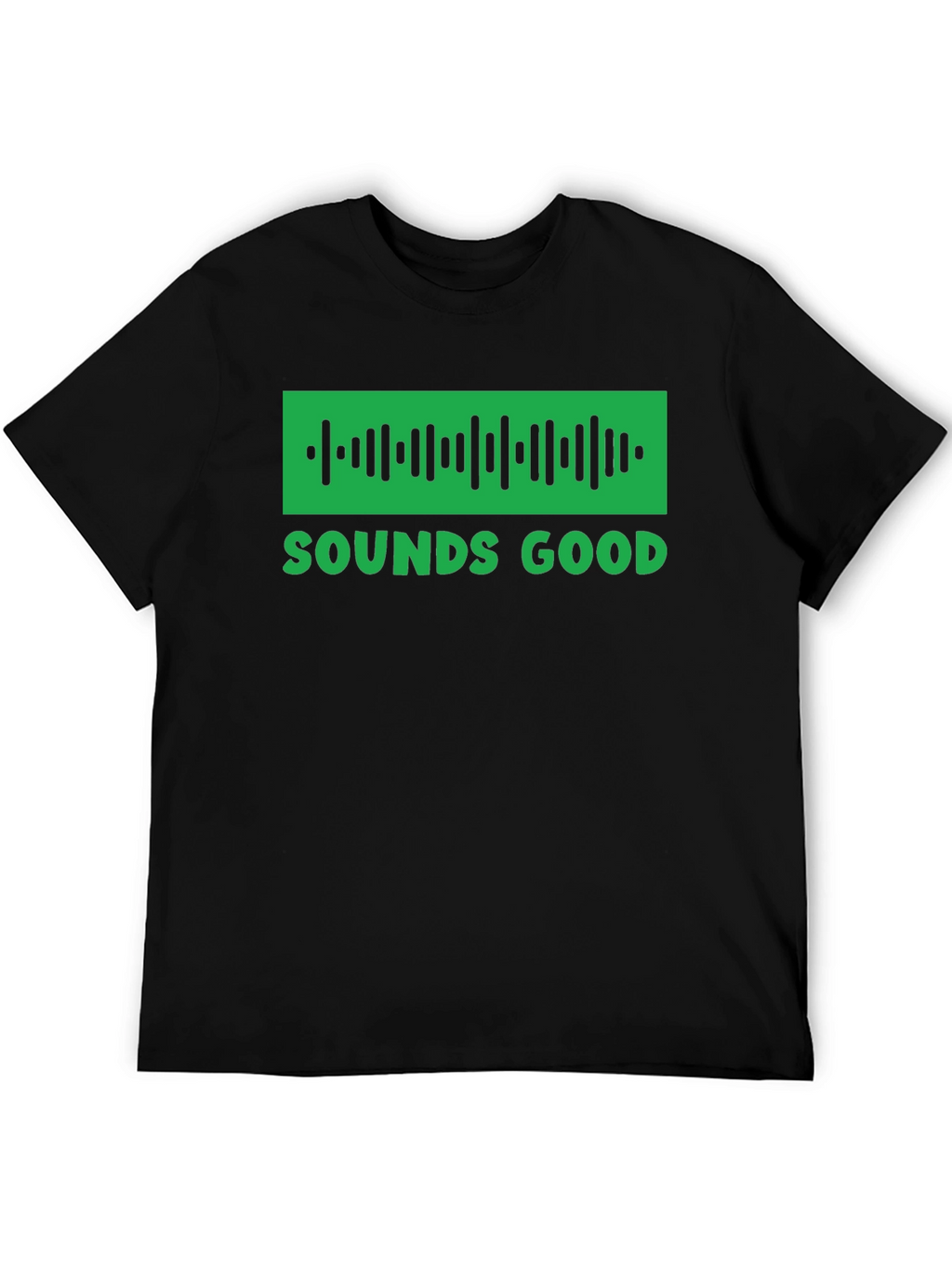 Sounds Good Spotify Code T-Shirt - Music Lover Tee