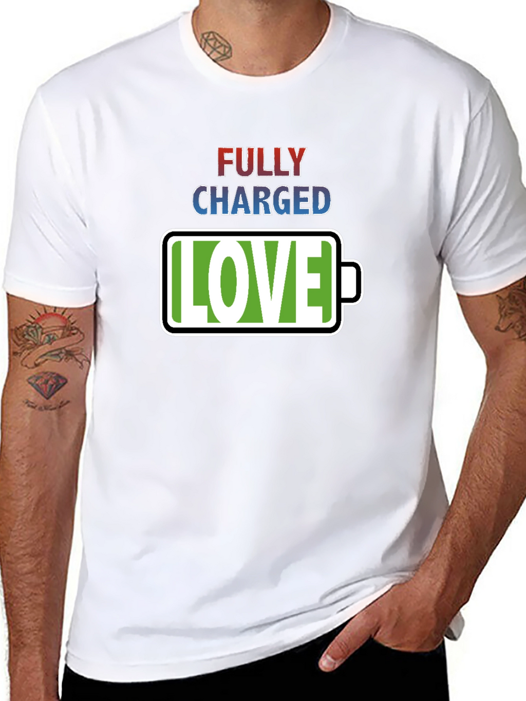 Fully Charged Love T-Shirt
