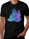 Dragon Boba Tea Graphic T-Shirt