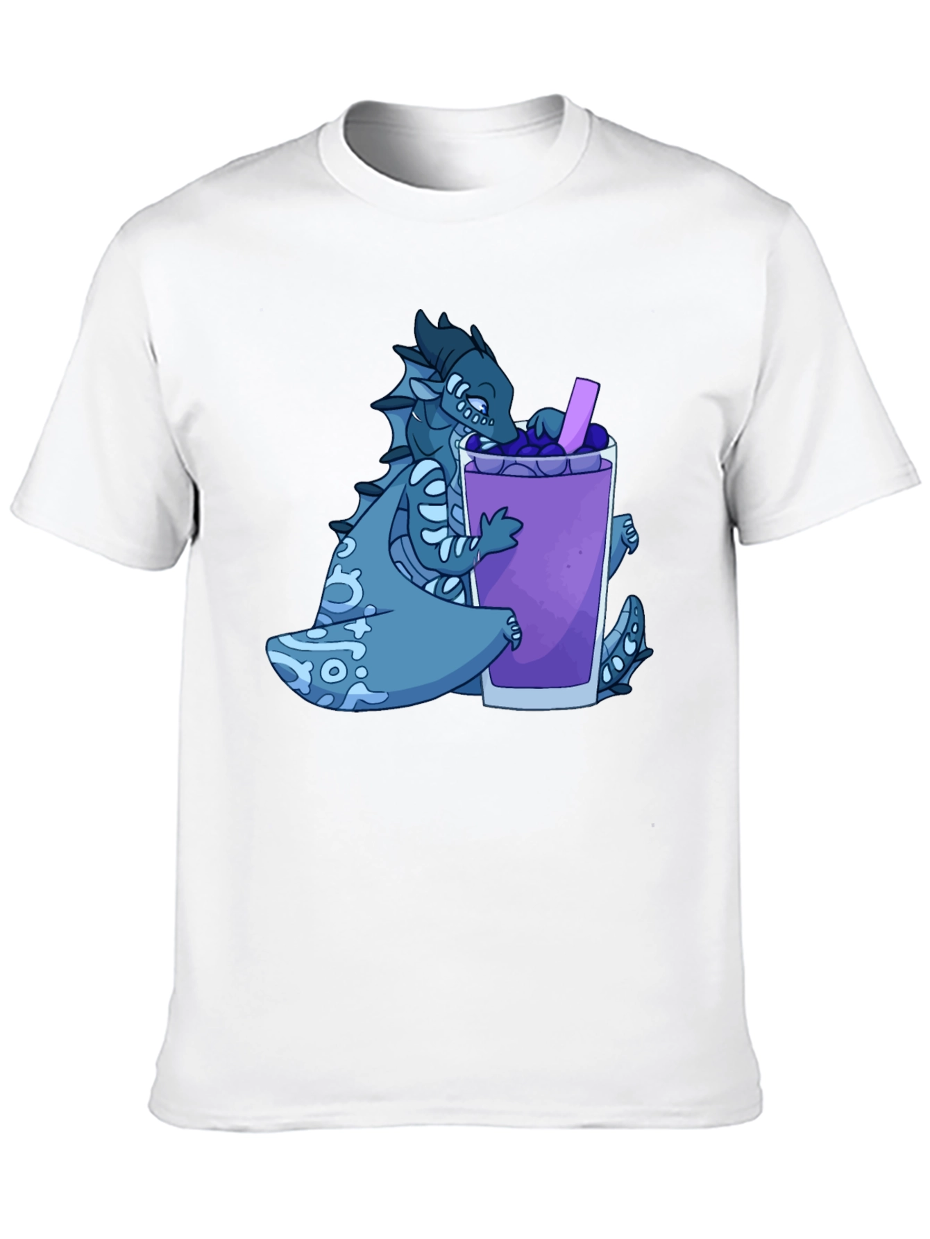 Dragon Boba Tea Graphic T-Shirt