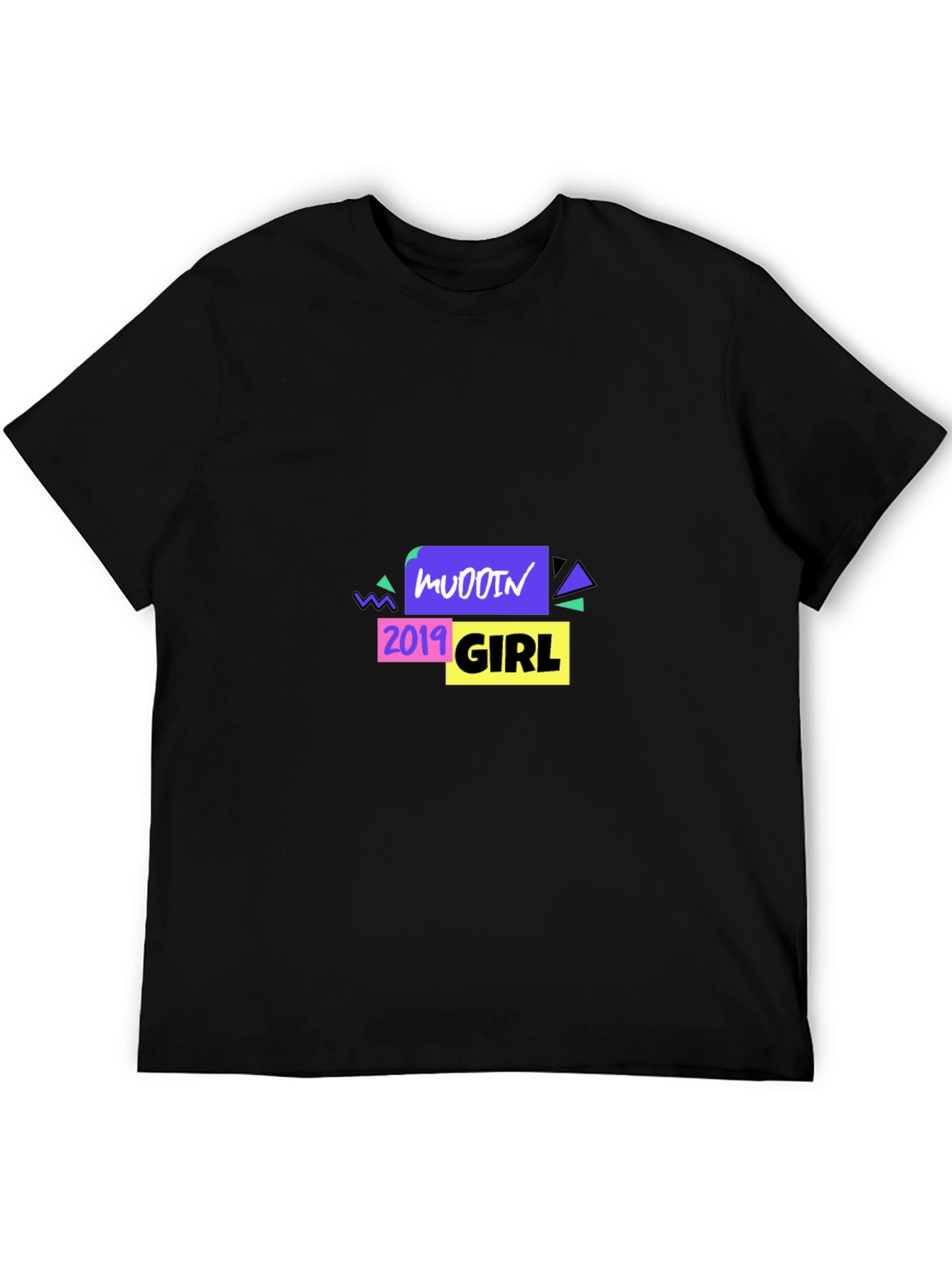 MUDDIN 2019 Girl Black T-Shirt