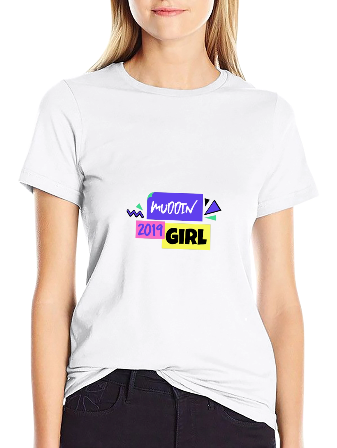 MUDDIN 2019 Girl Black T-Shirt