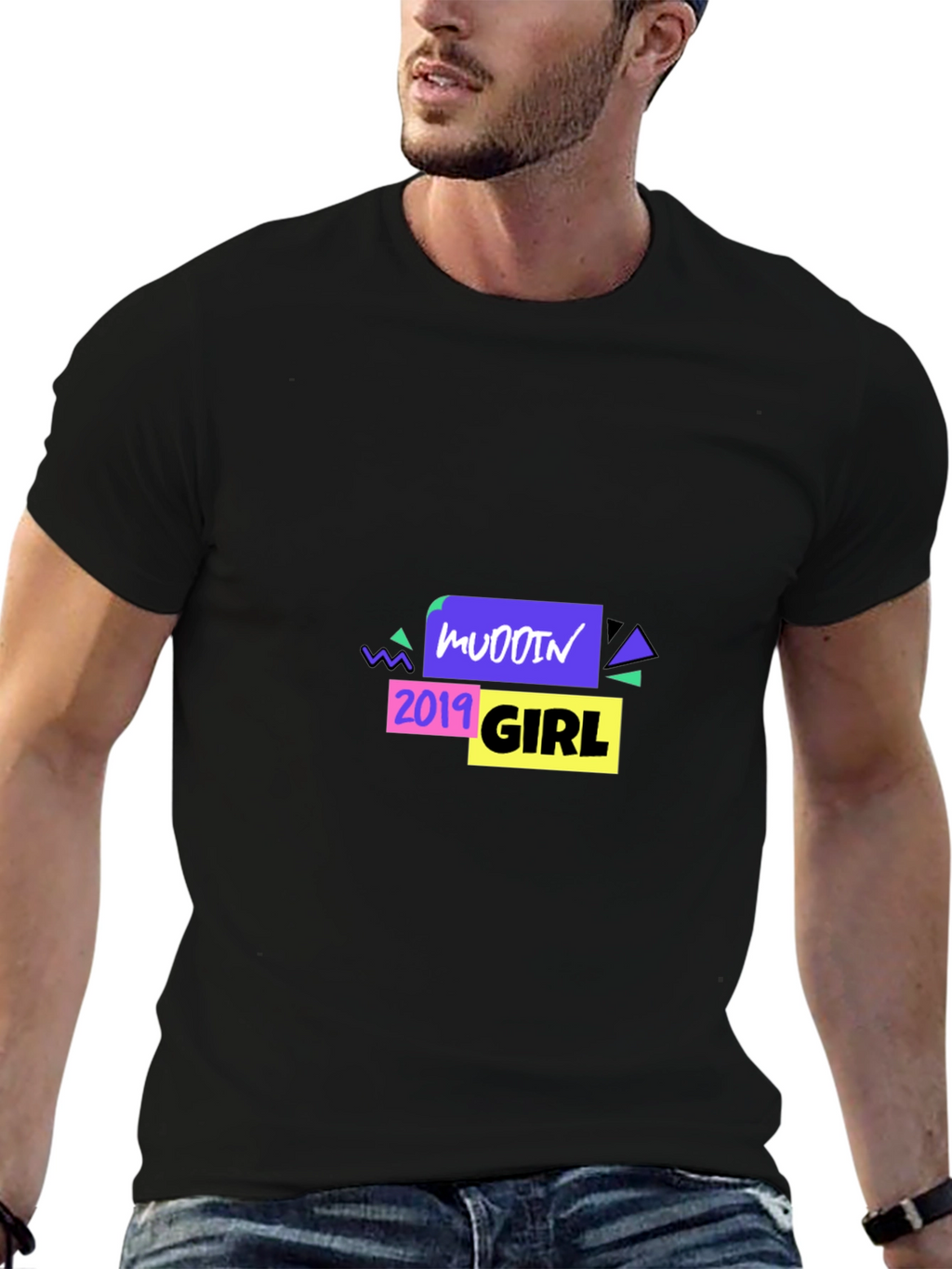 MUDDIN 2019 Girl Black T-Shirt