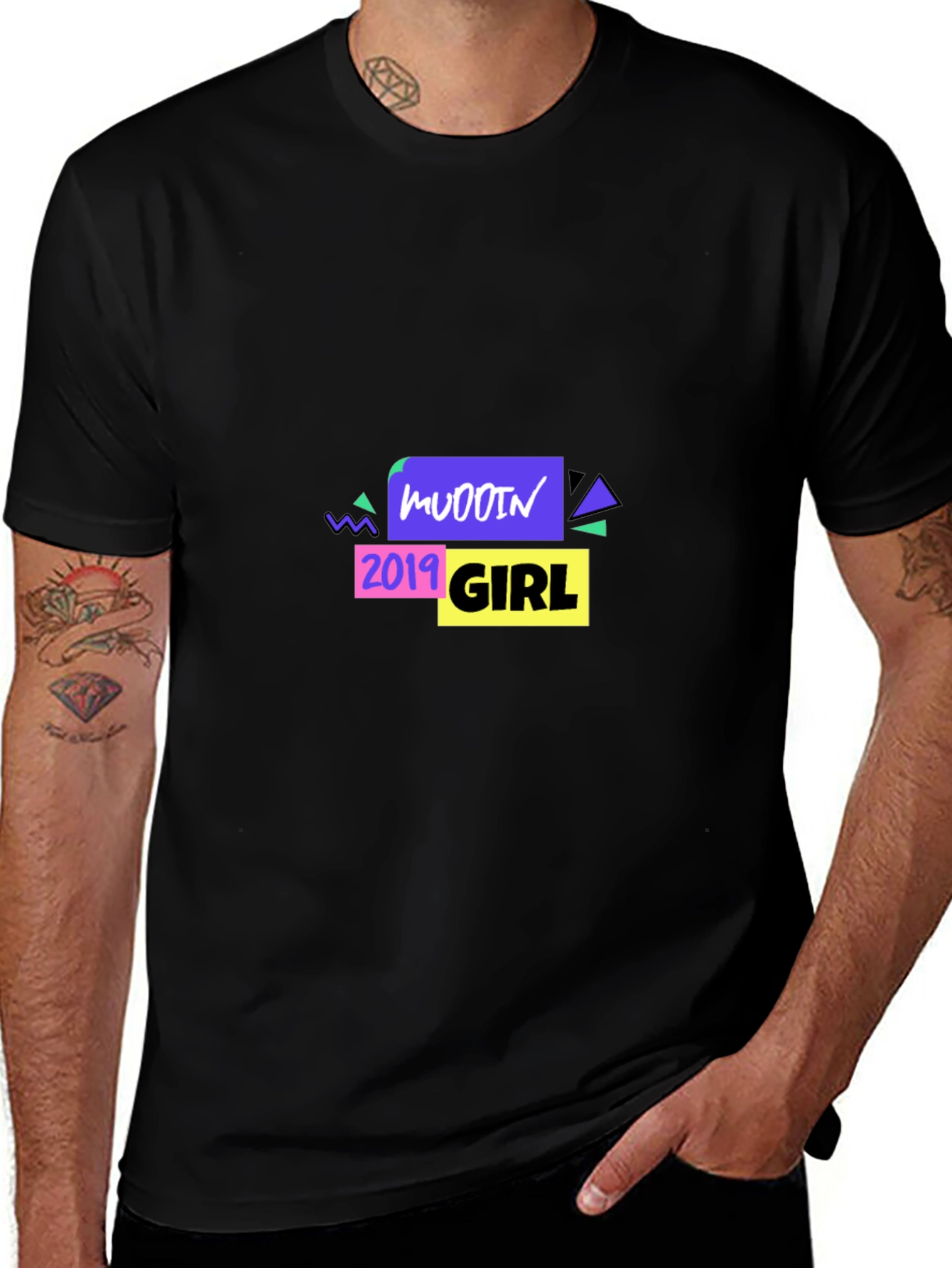 MUDDIN 2019 Girl Black T-Shirt