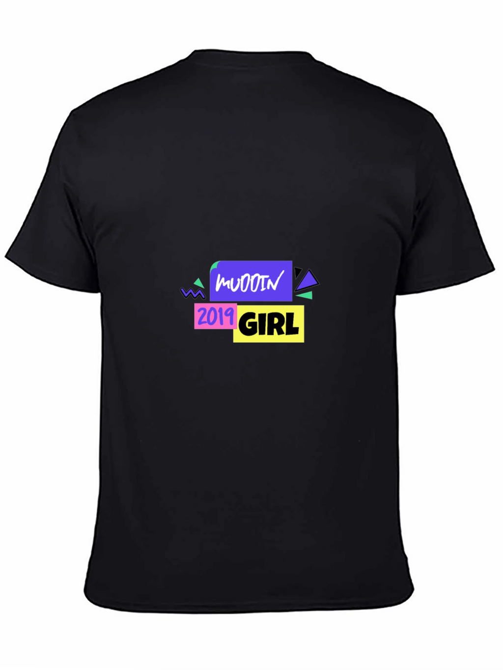 MUDDIN 2019 Girl Black T-Shirt