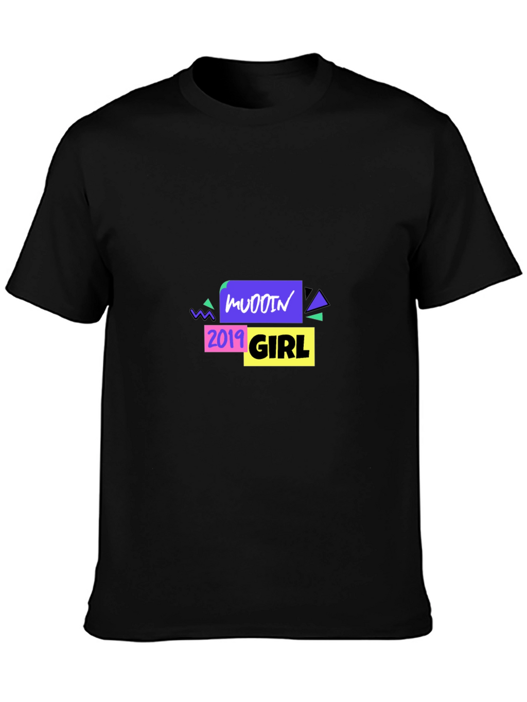 MUDDIN 2019 Girl Black T-Shirt