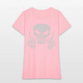 Skull Skull Middle Finger