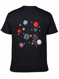 Cosmic Astronaut T-Shirt - Space Planets Design