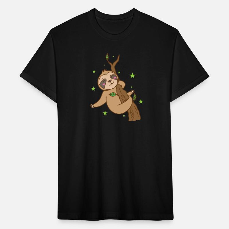Sloth chilling on Tree Nature lazy