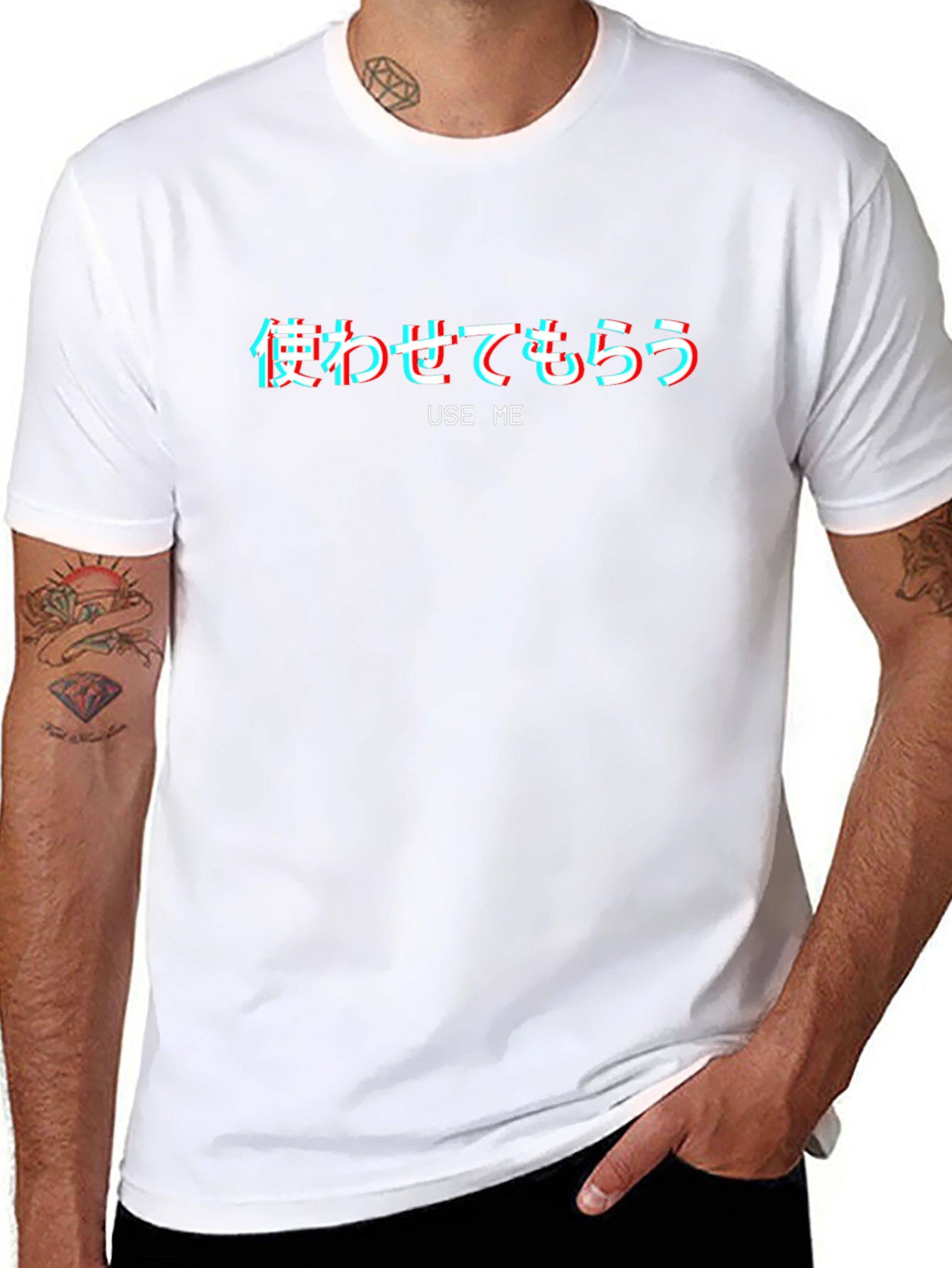 Use Me Graphic Tee - Vaporwave Aesthetic