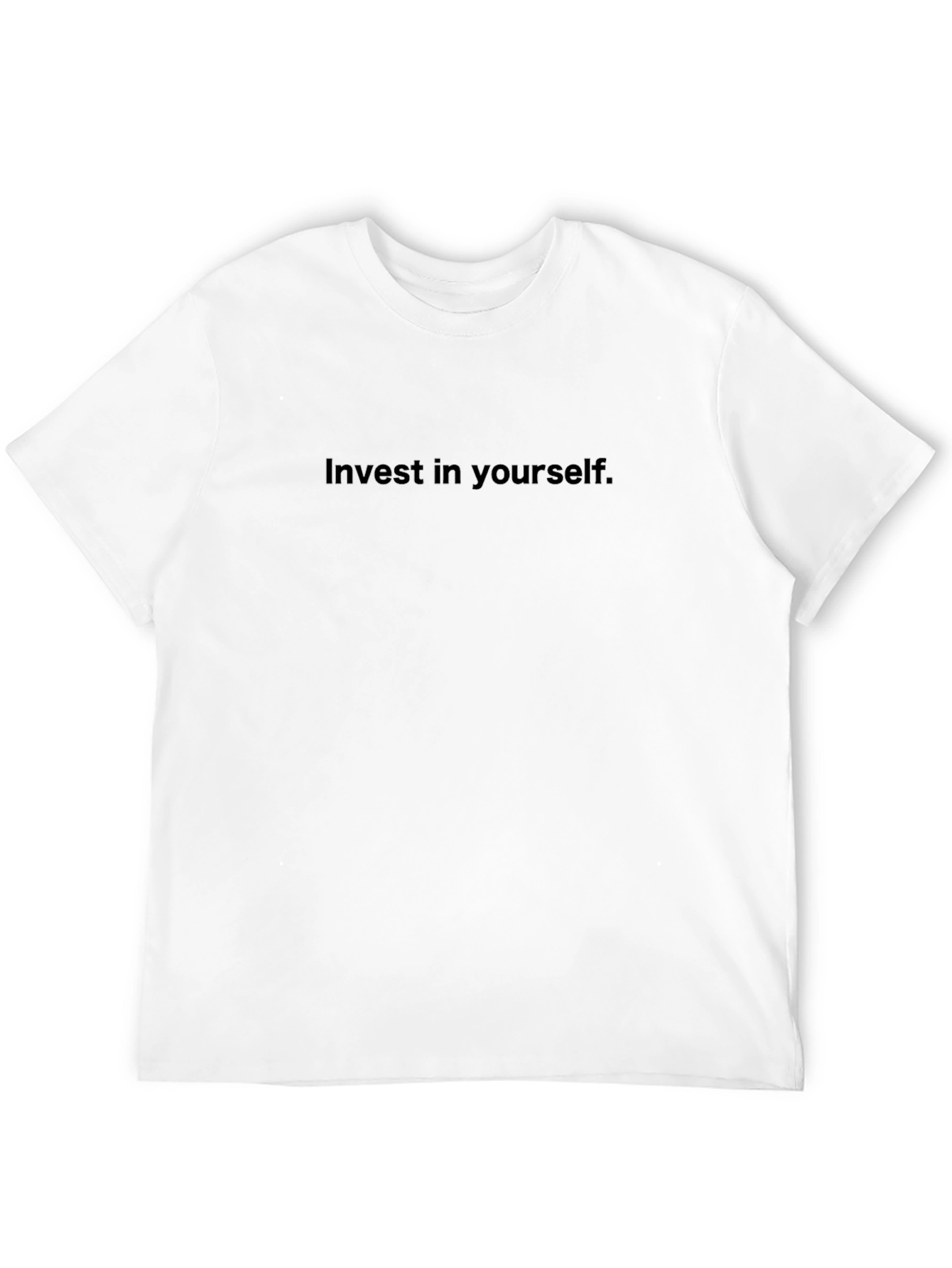 Invest in Yourself Black T-Shirt