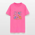Solar System Planets Moon Sun Saturn Cute Groovy