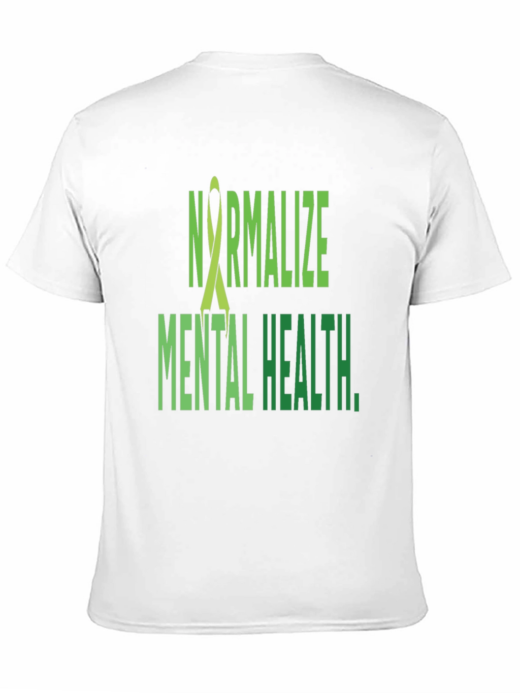 Normalize Mental Health T-Shirt - Black