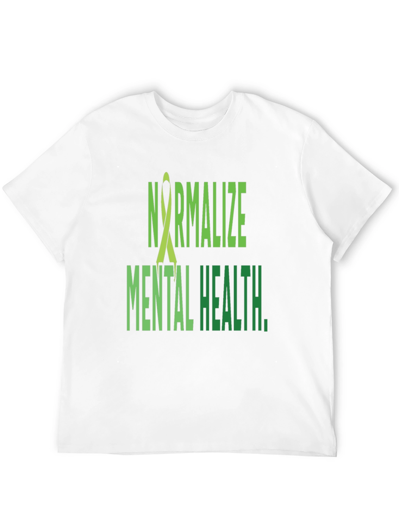 Normalize Mental Health T-Shirt - Black