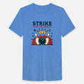 Strike King Queen Bowling Ball Pins Retro 50s