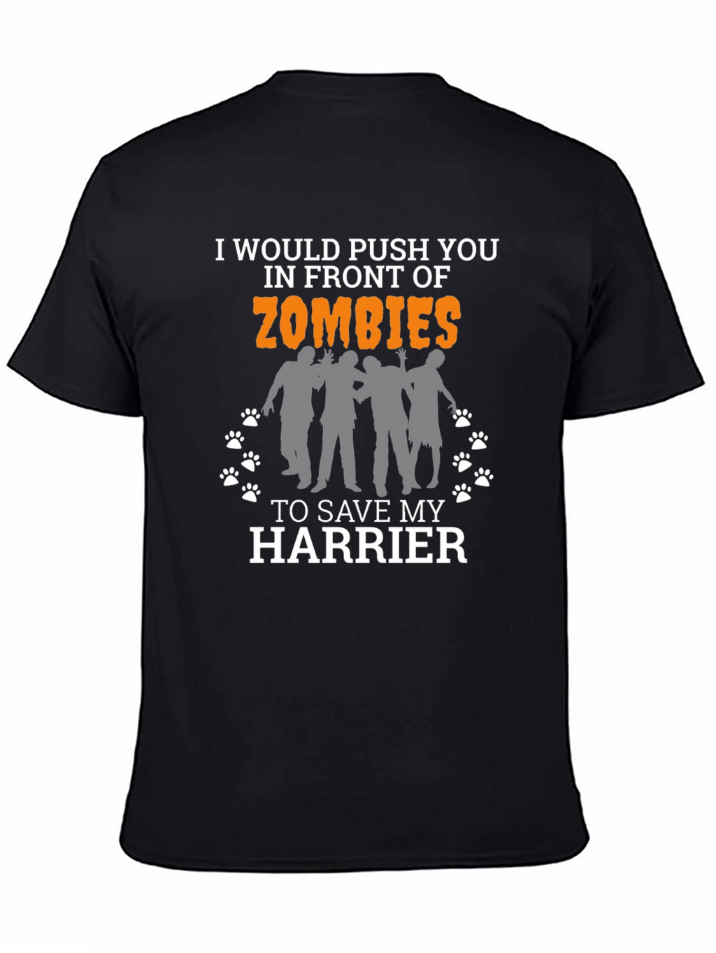 Zombie Harrier T-Shirt - Funny Graphic Tee
