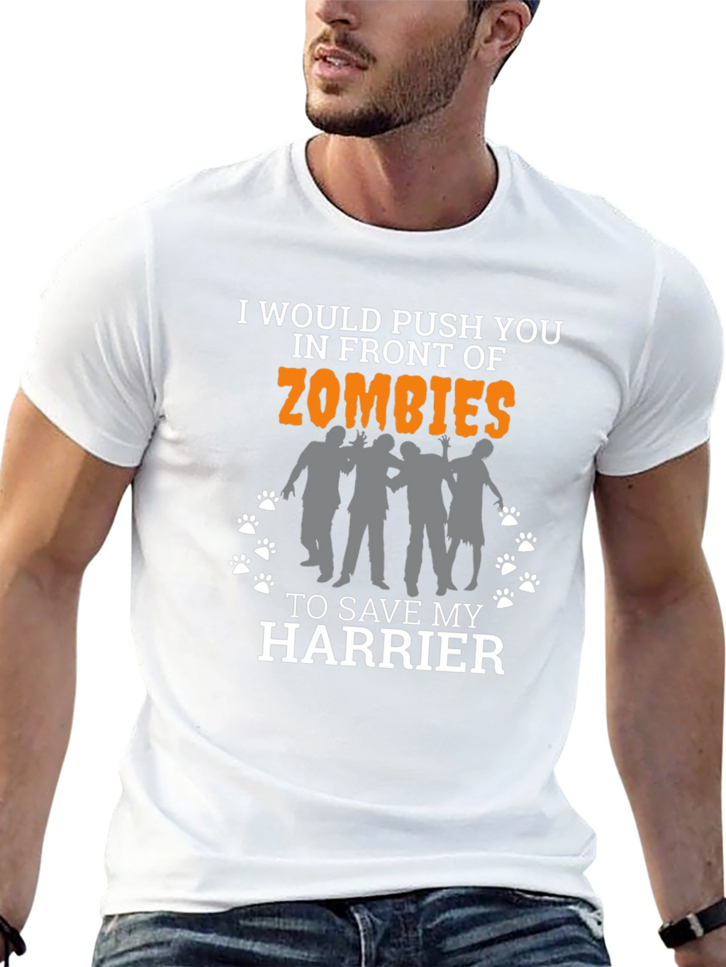 Zombie Harrier T-Shirt - Funny Graphic Tee