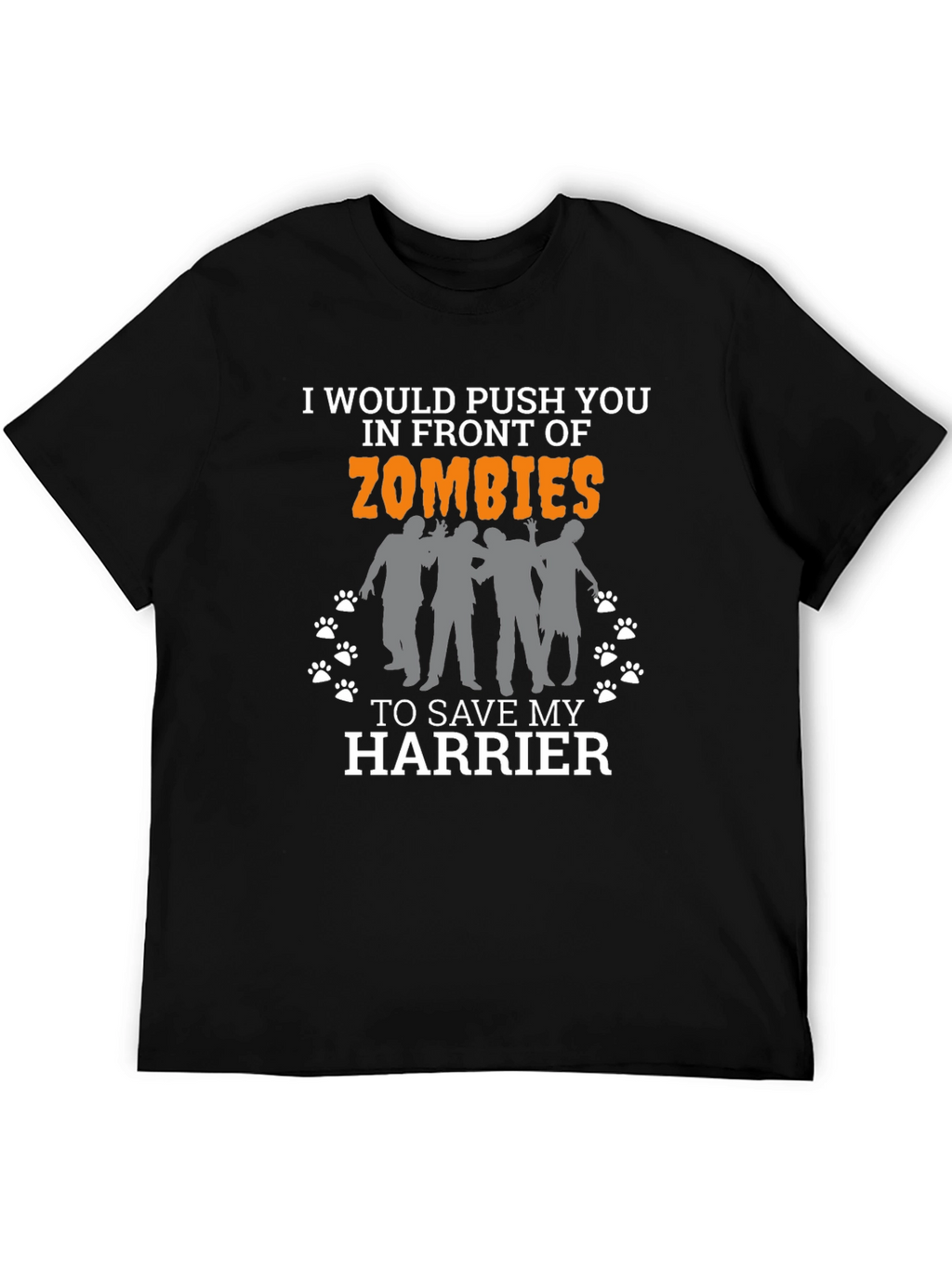 Zombie Harrier T-Shirt - Funny Graphic Tee