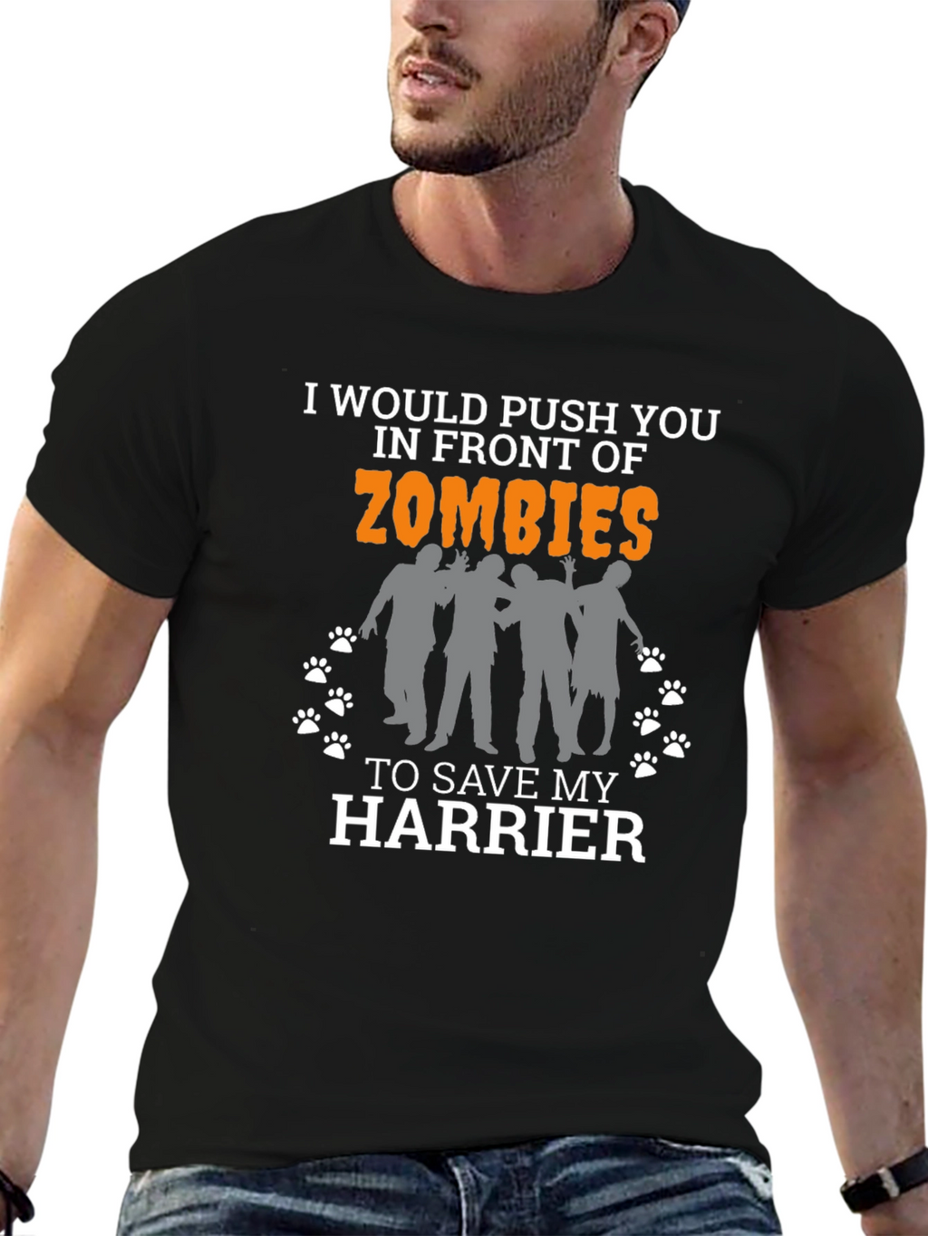 Zombie Harrier T-Shirt - Funny Graphic Tee