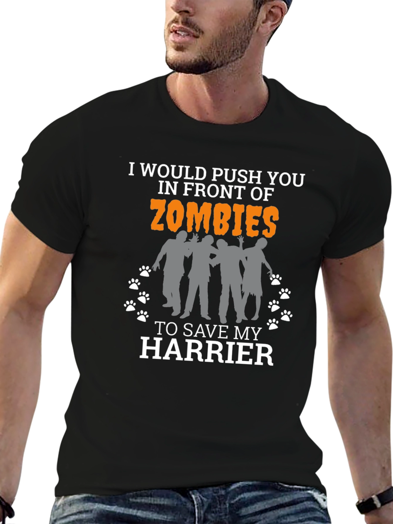 Zombie Harrier T-Shirt - Funny Graphic Tee