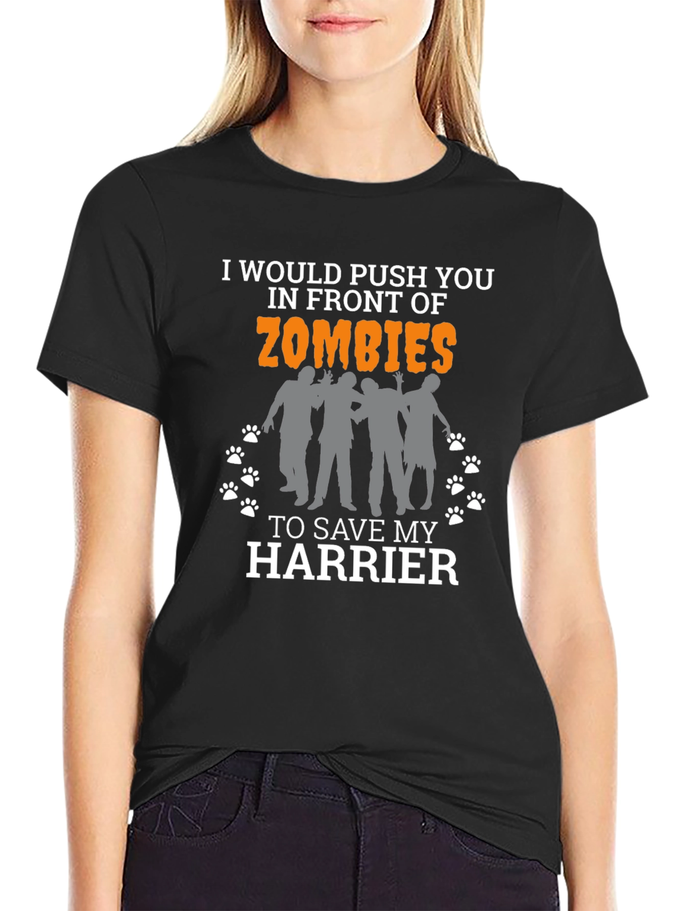 Zombie Harrier T-Shirt - Funny Graphic Tee