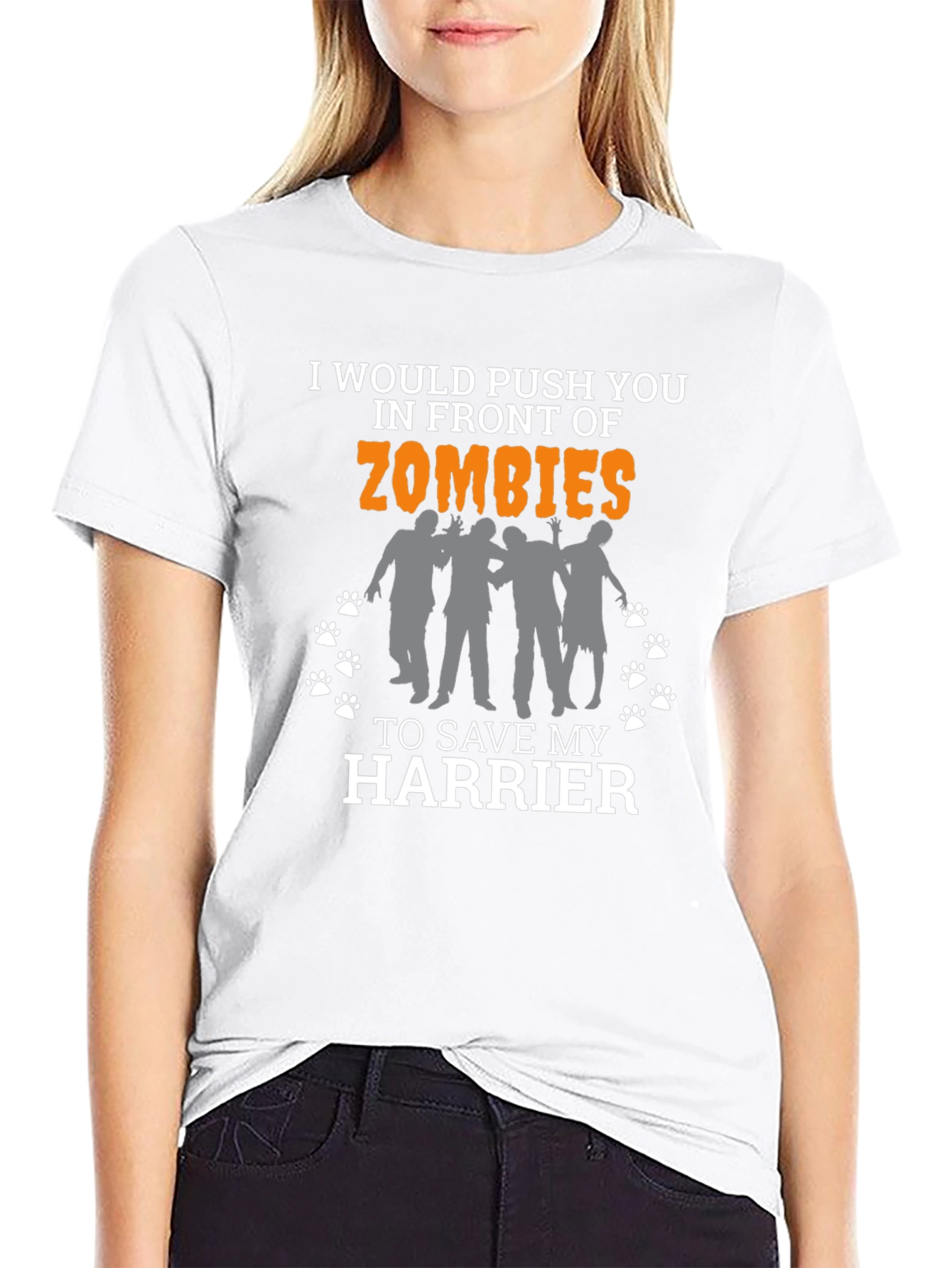 Zombie Harrier T-Shirt - Funny Graphic Tee