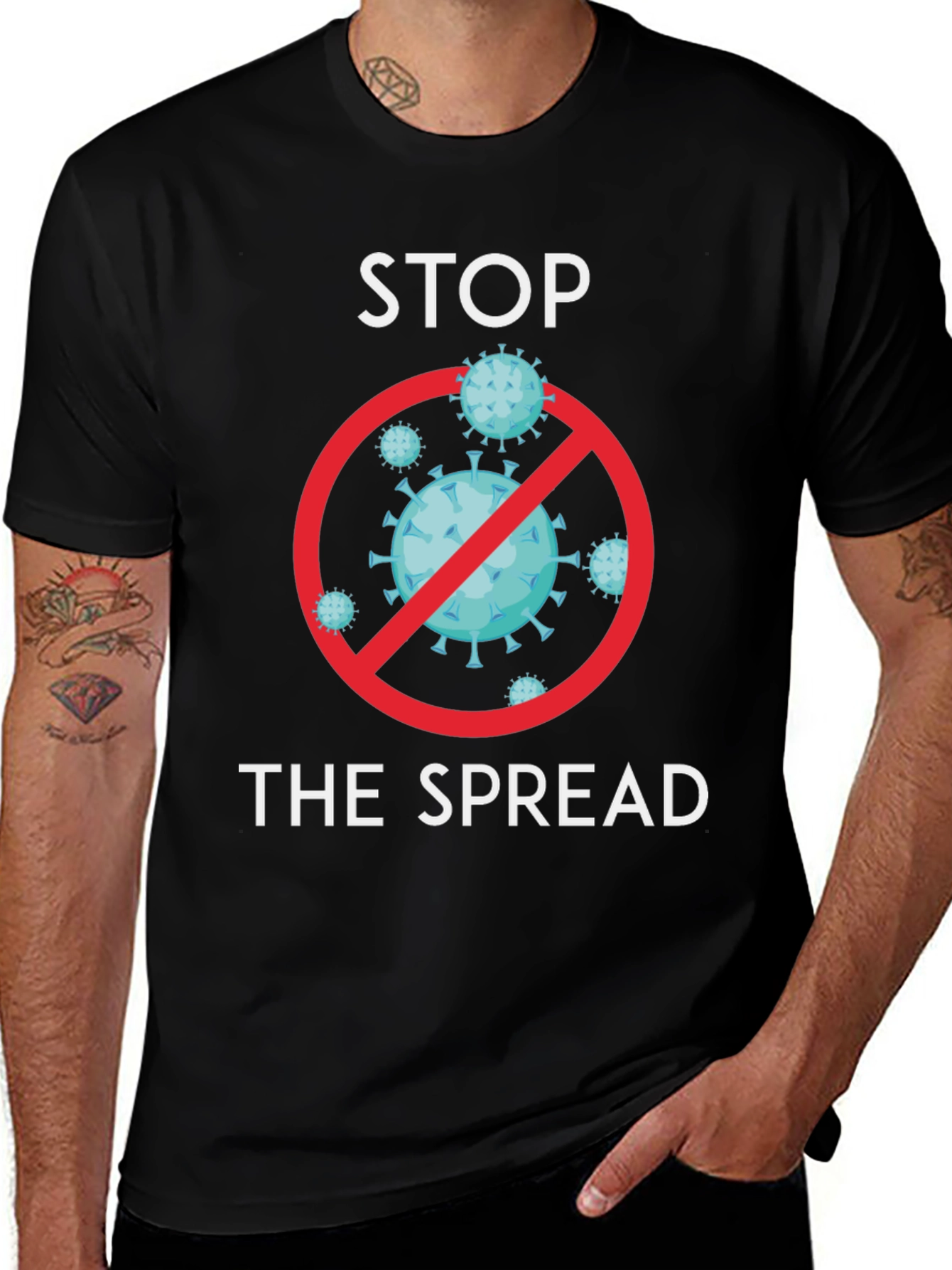 Stop the Spread Graphic Tee