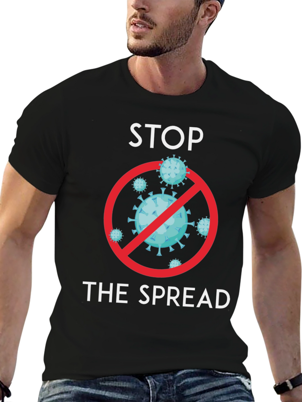 Stop the Spread Graphic Tee