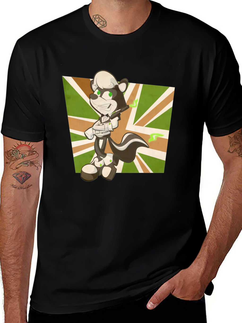 Skunk Chef Graphic Tee