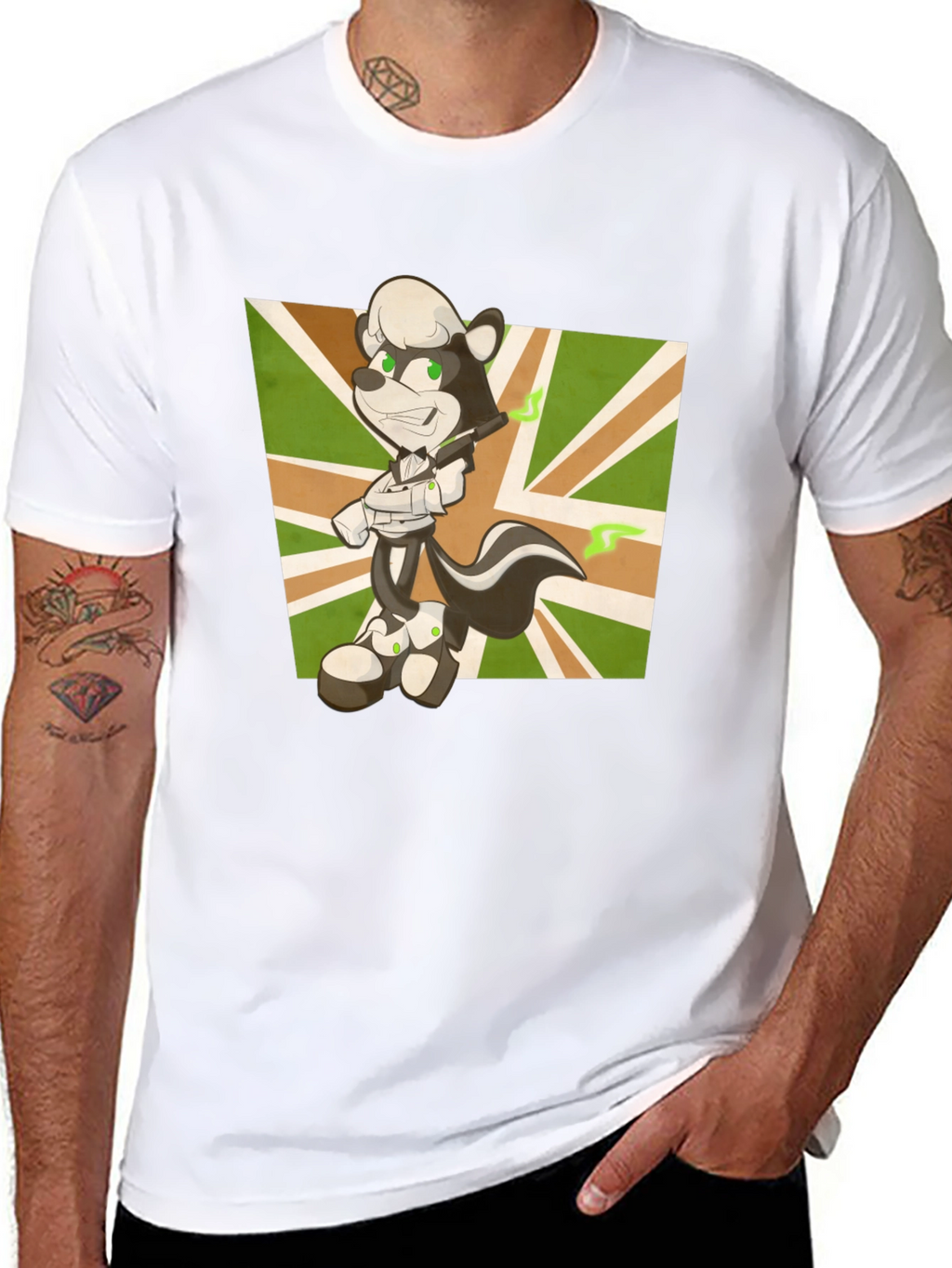 Skunk Chef Graphic Tee