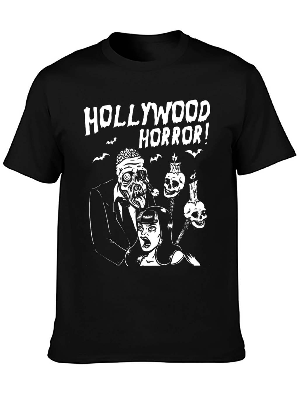 Hollywood Horror Graphic T-Shirt