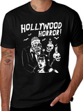 Hollywood Horror Graphic T-Shirt