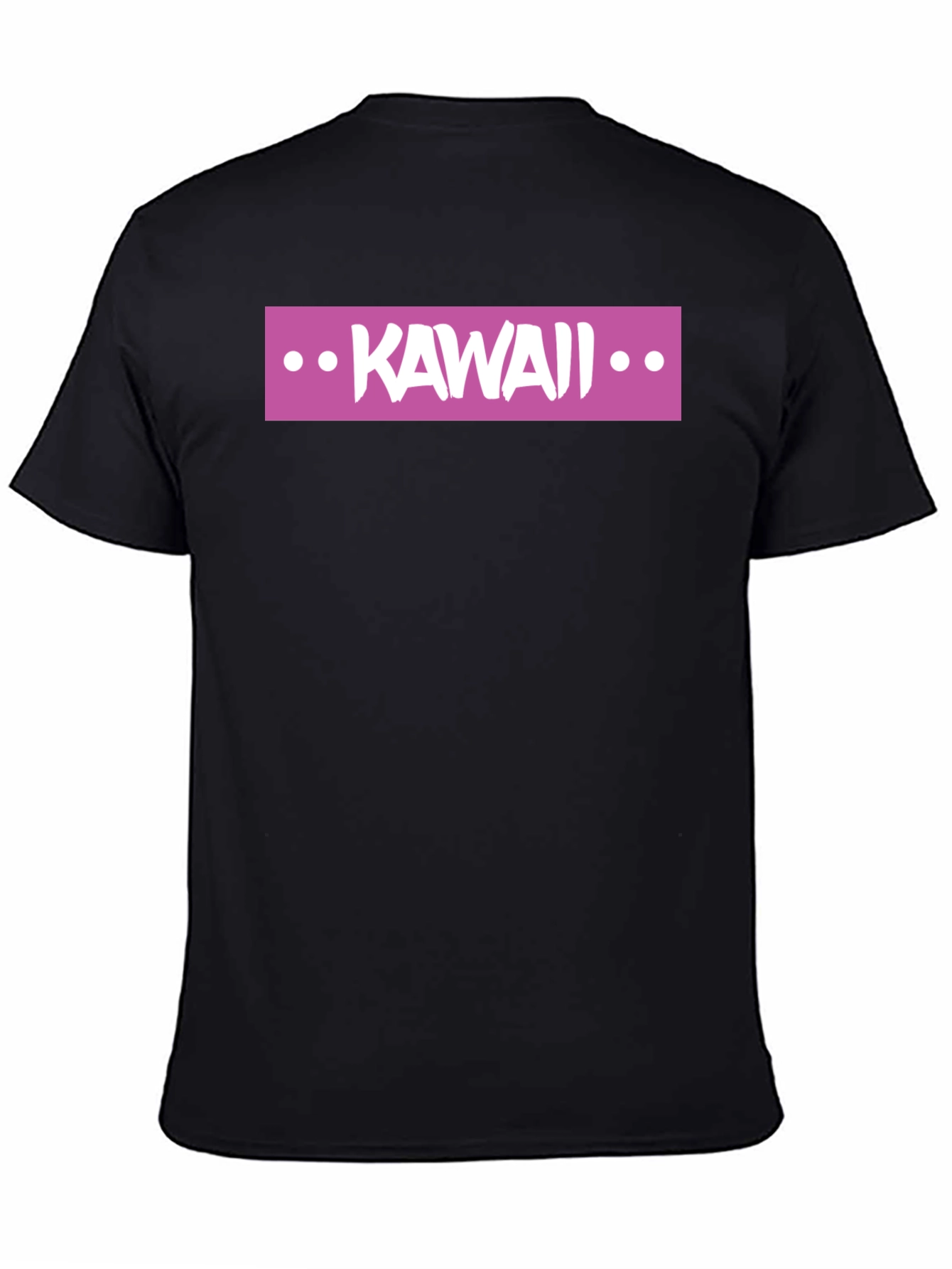 Kawaii Graphic Tee - Stylish Black T-Shirt