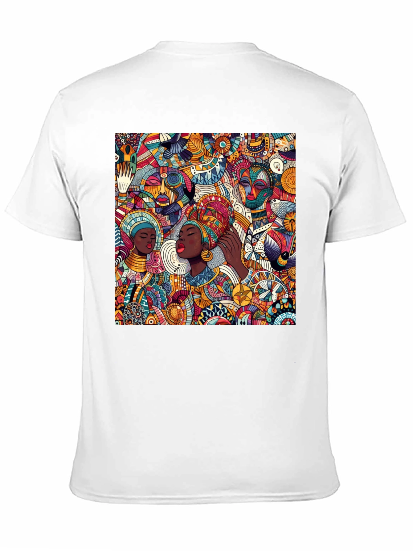 Vibrant African Art Graphic Tee