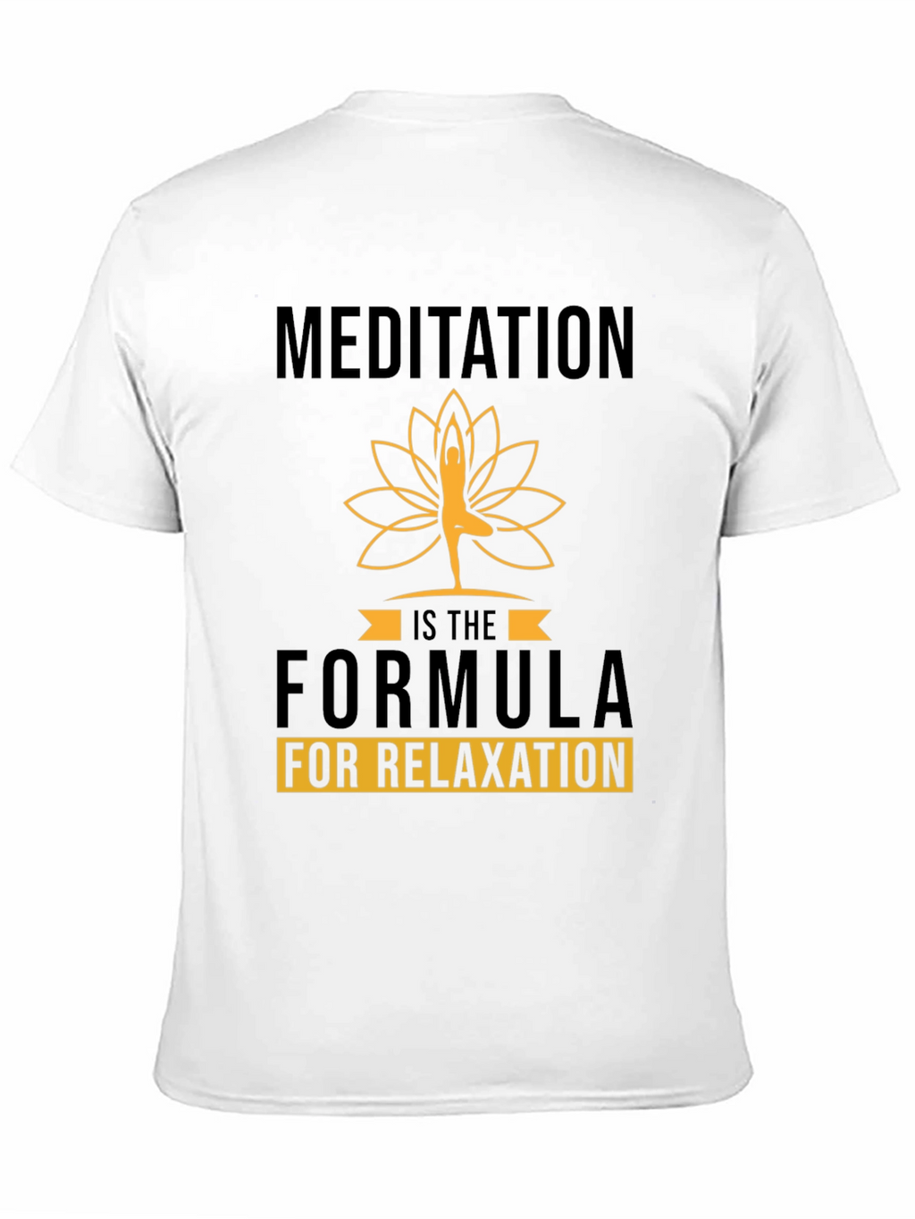 Meditation Formula Black Graphic Tee