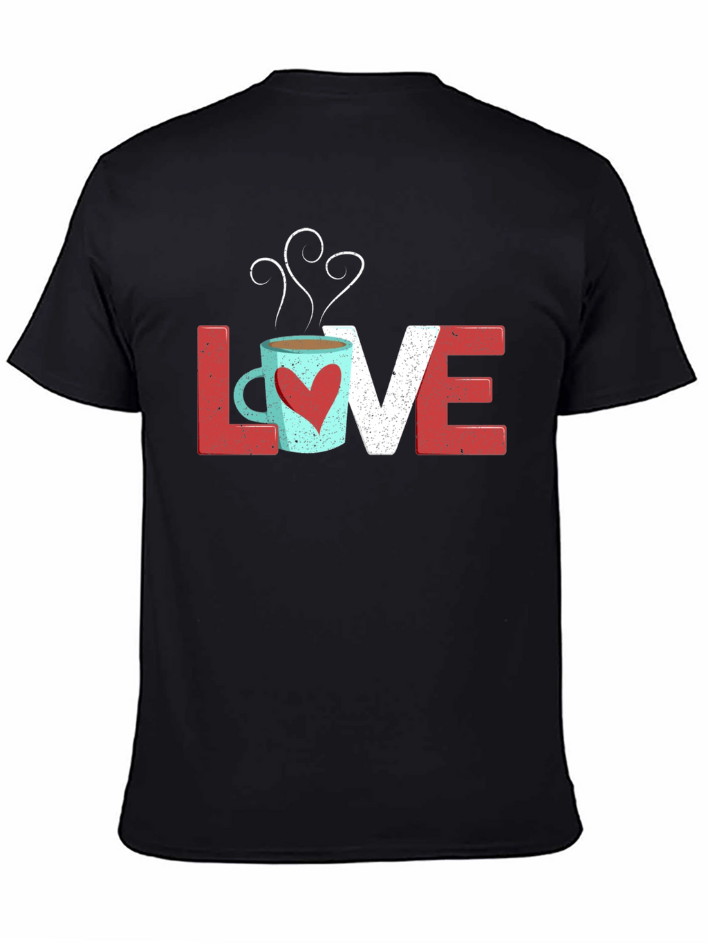 Love Coffee Graphic Tee - Unisex Black T-Shirt